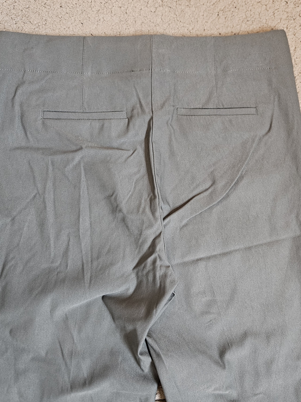 Tribal Sage Slim Cropped Straight Ankle Pants Size 6 - Picture 7 of 8